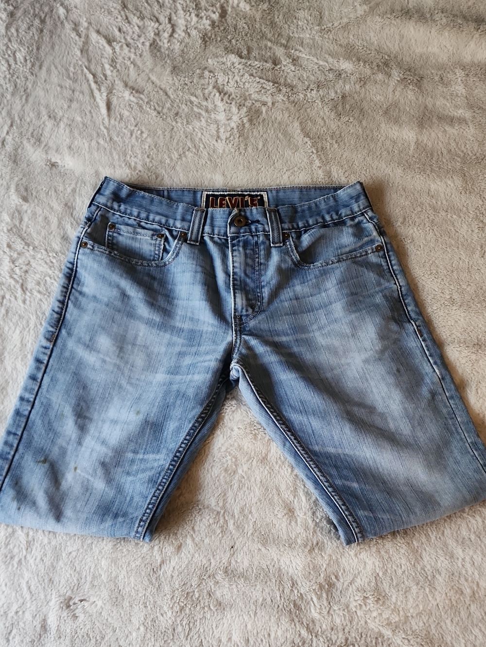 Vintage Levi's - 511 Red Tab Skinny Jeans Light Wash Women's Denim